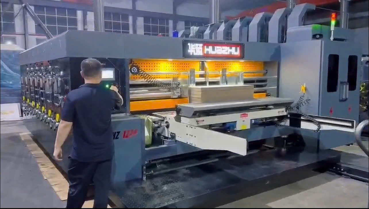 Máy in tích hợp cắt giấy tự động Model 1224